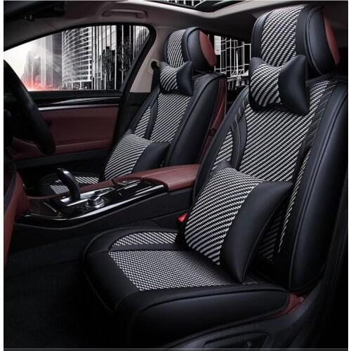 Best quality! Full set car seat covers for Ssangyong Rexton W 2017-2014 Comfortable seat covers for Rexton W 2015,Free shipping