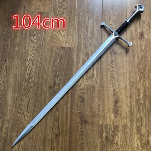 1:1 The Same Nasir Sword the A Storm of Swords Movie Devil Sword House Stark of Winterfell Aragon Sword Cos Props Pu Sword toys