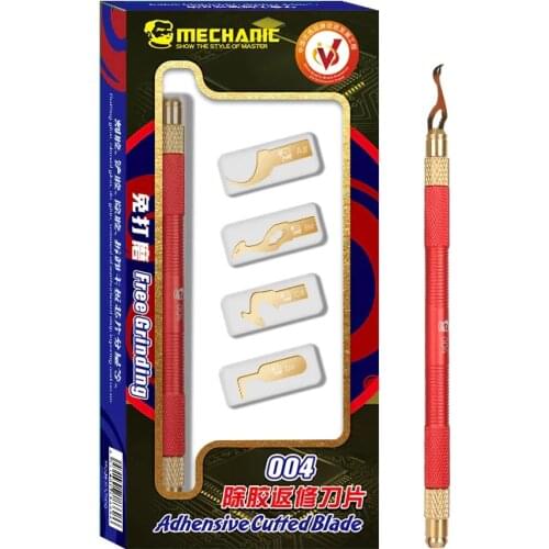 Mechanic iBlade Multi-function Thin Blade Motherboard BGA Chip Remove Glue CPU IC Glue Remover Knife 4 in 1 kit repair tool