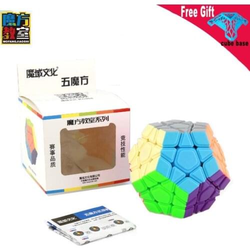 Moyu Meilong Convex Megaminx 3x3 Stickerless Third order dodecahedron Magic Cube Educational Puzzle Cubo Magico Toy