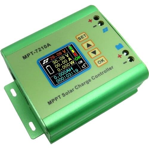 MPPT Solar Controller Volt Ampere Meter Digital Boost Module 24 V to 72 V Battery Charger