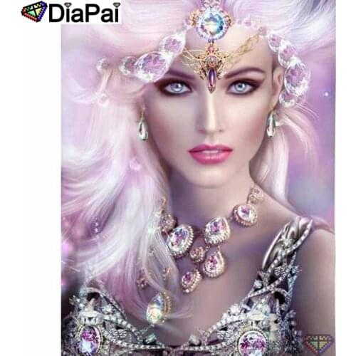 DIAPAI 5D DIY Diamond Painting 100% Full Square/Round Drill "Beauty character" Diamond Embroidery Cross Stitch 3D Decor A22293