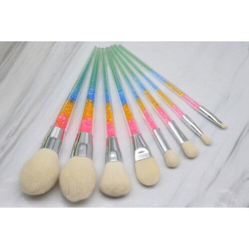 20sets 8pcs Makeup Brushes Set Powder Foundation Eyeshadow Eyebrow Liner Powder Cream Brush Tool fashion
