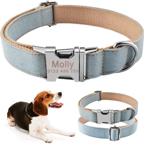 Personalized Dog Tags Free Engraved Dogs Cat Puppy Pet ID Name Stainless Steel