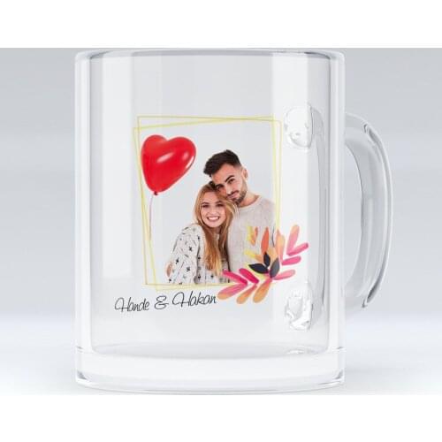 Personalized Is Photo Glass Mug Bardak-29