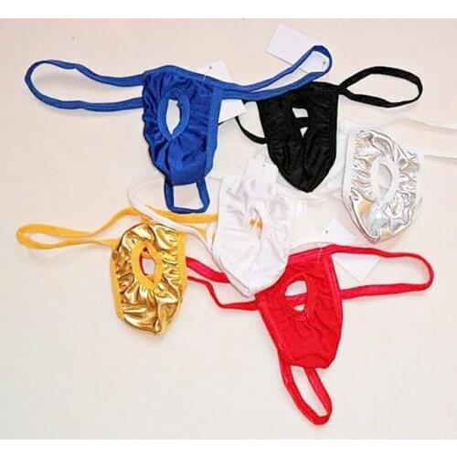 Sexy G-Strings & Thongs Transparent Thongs T - pants Sexy Underwear Men 's Sexy Underwear Siamese Back Temptation Thong