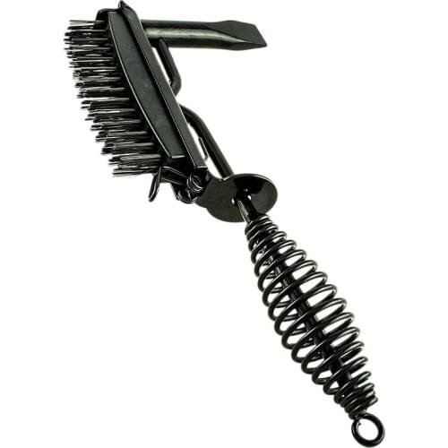 Chipping Slag Hammer Wire Welding Brush. 2 In 1 Design With Removable Wire Brush