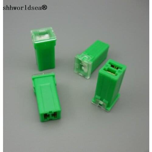 Shhworldsea Free shipping 10pcs 40A Auto car fuse link auto Blade Fuse link PAL Pacific auto link female fuse connector