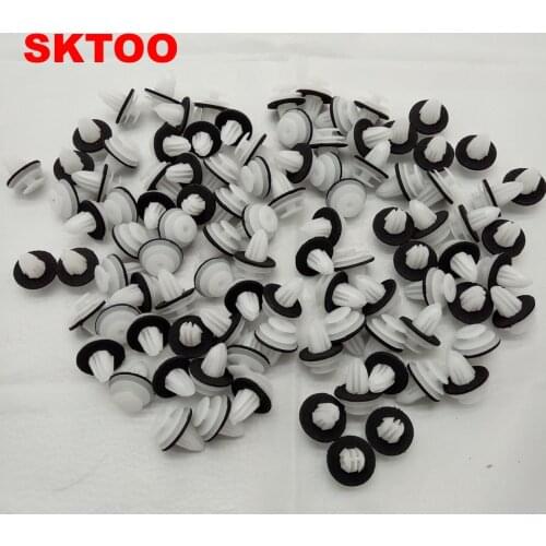 SKTOO 100PCS For Lifan 320 520 620 X60 door trim panels snaps door trim panel clips / door trim panels buckle / door clamps