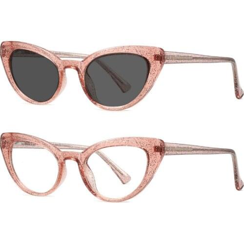 Sun Photochromic Reading Glasses female Anti-Fatigue Progressive Reading Glasses women cat Presbyopia Multifocal Glasses NX