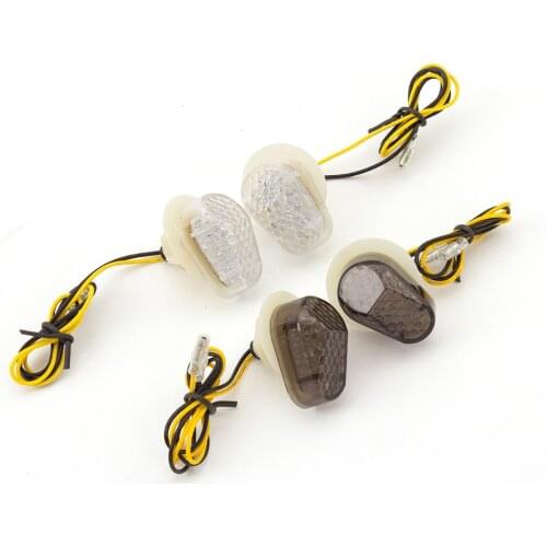 Flush Mount LED Indicator Light Moto Flashing for Yamaha YZF R1 R6 YZF R6S FZ1S FAZER 1000 FZ6S FAZER 600 Motorcycle Turn Signal