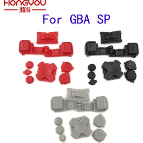 Replacement LR AB D PAD Button Key Part for Nintendo Gameboy Advance SP for GBA SP