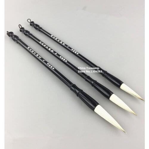 3pcs/set For Beginner To Practice Brush Pen,Calligraphy Writing Brush, Chinese Painting Chinese Calligrphy Suppplies