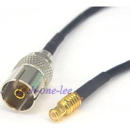 5 piece/lot MCX Male to TV Female RG174 Cable 17cm Coaxial Adapter RF Antenna DVB-T TURNER New Arrival