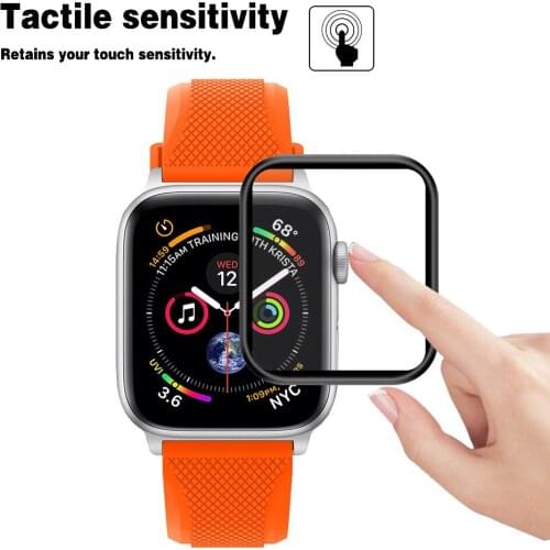 Apple watch 44mm Series 4 Screen Protector For Apple Watch Series 4 44mm 40mm 42mm 38mm watch glass Protective Film Protection