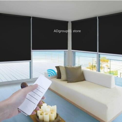Automatic Roller Shades Blind Electrics Wifi Blinds Motorized Blinds Google Home Electric Window Shade