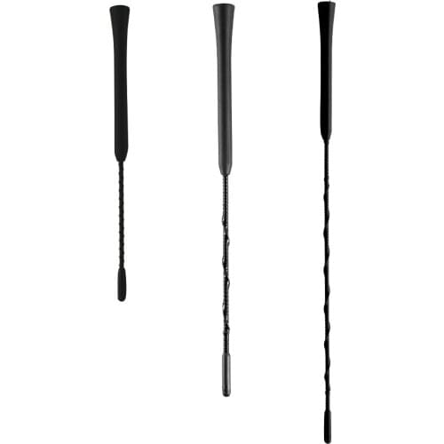 Car Antenna Rubber Aluminum Car Roof Radio Aerial Universal Spiral Signal Antenna Anti-Corrosion Heat-Resistant