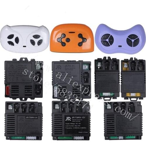 JR-RX-12V Childrens electric car bluetooth remote control or receiver, smooth start controller JR1758RX-2S HY-RX-2G4-12V-AD