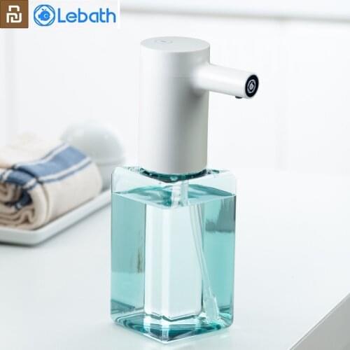 Dropshipping Lebath Intelligent Induction Foam Automatic Soap Dispenser Household Hotel USB Charge Children Hand-Washing