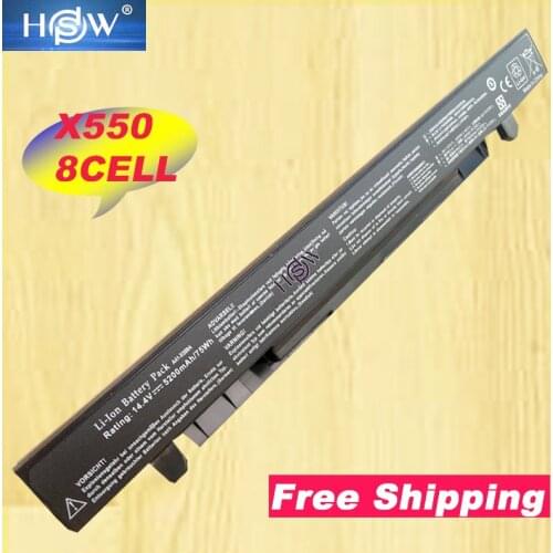 HSW 14.4V New Laptop Battery for ASUS A41-X550 A41-X550A X550 X550C X550B X550V X450C X450LA X452 X452
