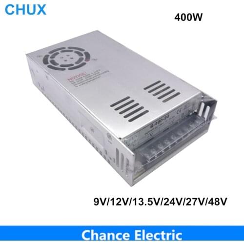 400W 60V Switching power supply 9V 12V 15v 13.5V 24V 27V 36v 48V 60V Single output dc LED power supply 400w