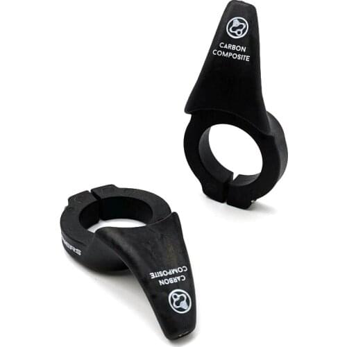 Fouriers MTB Bicycle Ends 22.2mm Safety For Rest Carbon Fibre Nylon During Long Ride Road Mountain Bike Handlebar