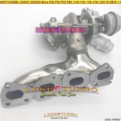 MGT1549ZDL 820021 820021-0004 820021-0001 809200 809200-0004 For BMW F20 F30 F35 F80 114i 116i 118i 316i 320i Turbo N13B16 1.6L