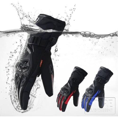 Motorcycle Man Touch Screen Winter Gloves Warm Waterproof Windproof Protective Gloves Guantes Moto Luvas Motosiklet Eldiveni