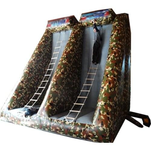 Customizable inflatable climbing wall / inflatable rock climbing wall for children