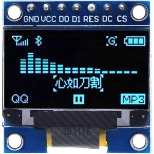 0.96 inch oled IIC OLED Display Module 128X64 I2C SSD 12864 LCD Screen Board GND VDD SCK SDA for Arduino