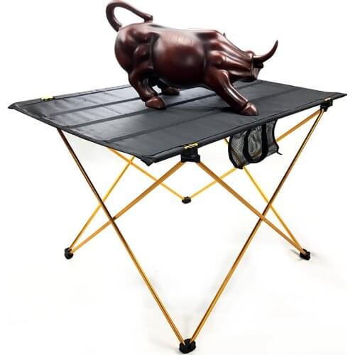 Camping Picnic Practical Folding Ultralight Supplies Oxford Outdoor Aluminium Alloy Table