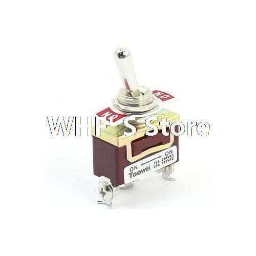 Repairing AC 250V 15A SPDT ON/ON 2 Position Latching Toggle Switch T701BW