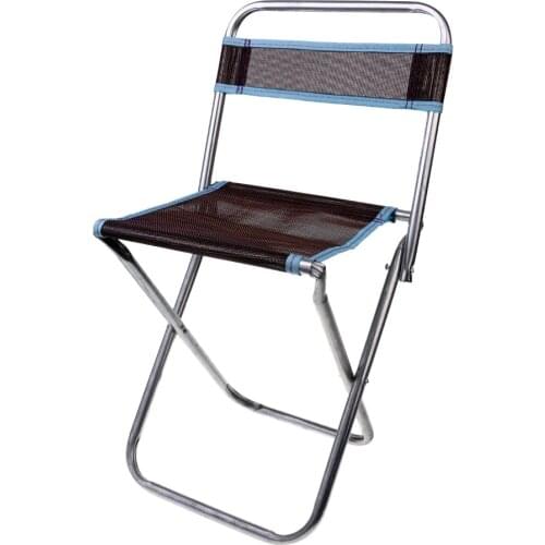 Foldable Chair Garden Seat Patio Chair Portable Beach Fishing Camping BBQ