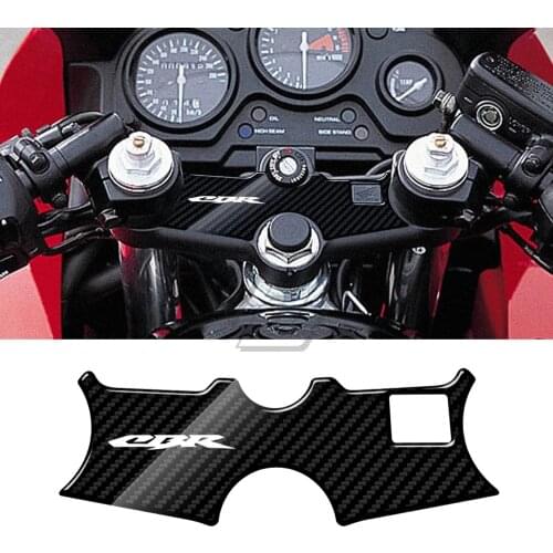 3D Carbon-look Upper Triple Yoke Defender Case for Honda CBR600 1995-1998