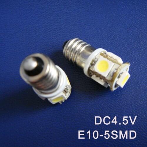 High quality DC4.5V E10 led,E10 5V,E10 led,E10 light 4.5V,4.5V E10 Bulb,E10 4.5V Lamp,E10 Lamp,E10 5V 1W,free shipping 50pcs/lot