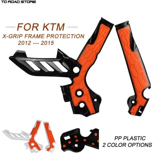 Motorcycle X-Grip Frame Protection Guard Cover For KTM EXC 125 200 250 300 2012-2016 EXC-F 250 350 450 500 520 2012-2016 Dirt MX