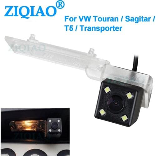 ZIQIAO For VW Passat B6 2006-2011/ B5 2001-2005/ Transporter T5 Caddy Touran 2003-2015/ Sagitar Jetta 2007-2011 Camera HS103