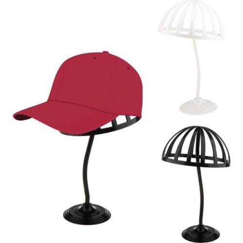 1Pc Freestanding Wigs Stand Hat Cap Storage Display Holder Rack Dryer Organizer Mannequin Head Model For Home Shop