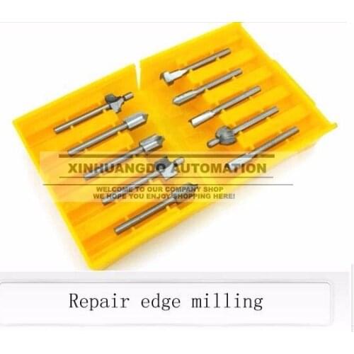 10PCS/lot 1/8 Mini Shank HSS Carpentry Router Bits Fit Dremel Rotary Tools Woodworking Router Bits Milling Cutter