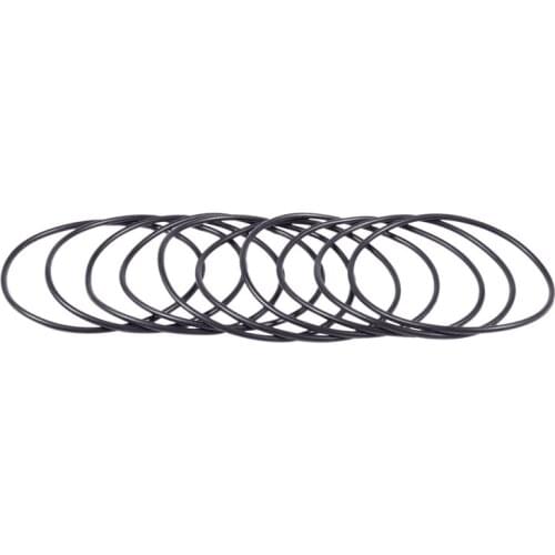 10 pcs metric rings black nitrile rubber O 95 mm OD 3 mm thick