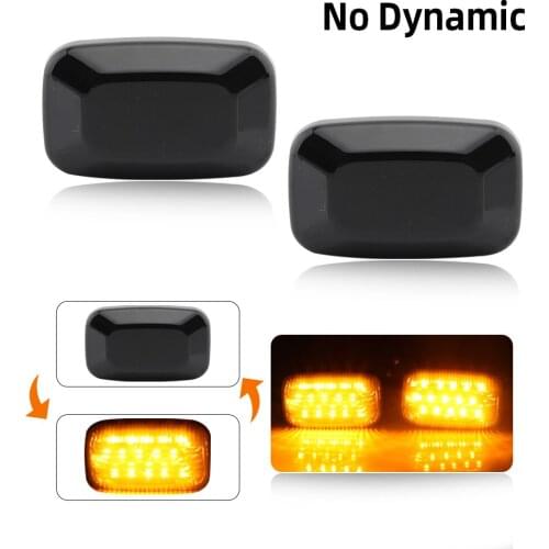 2 Pcs Led Dynamic Side Marker Turn Signal Light for Toyota Land Cruiser 70 80 100 Series Repeater LED Flashing Indicator Blinker
