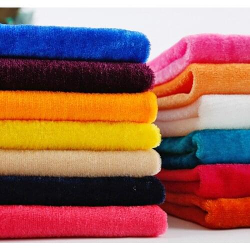 50cm/Pcs 160cmWidth Golden Velvet Fabric Flannel Display Cloth Floor Cloth Tablecloth Stage Curtain Background Skin-friendly