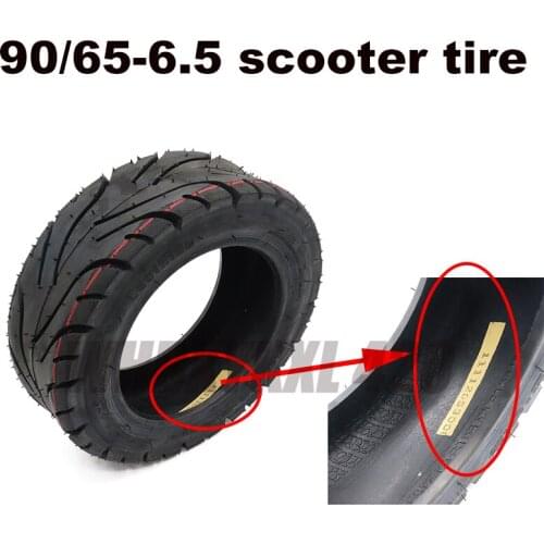 90/65-6.5 Off Road tire non-slip inner tube Inflatable tire cool ride nylon tire 11 inch parts of electric motorcycle scooter