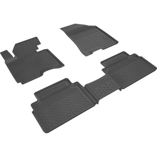 Roxform Car In-4.5D Mop Black Auto Mat Interior Accessories Tuning For Hyundai iX35 2010 2011 2012 2013 2014 2015