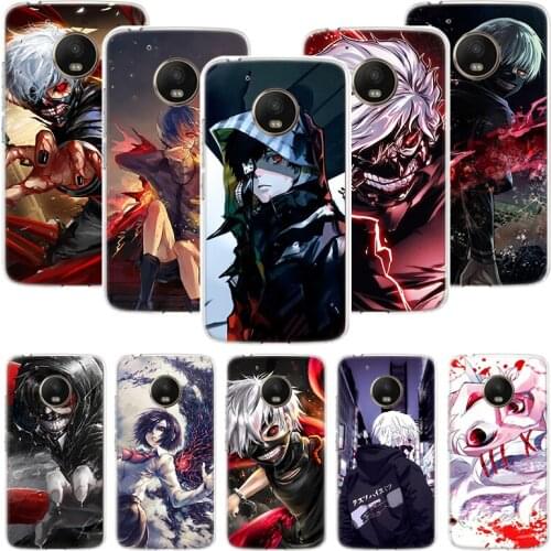 Tokyo Ghoul Kaneki Ken Phone Case For Motorola Moto G9 G8 G7 G6 G5 E6 E5 E4 Plus Play Power One Action Macro Coque Cover Capa