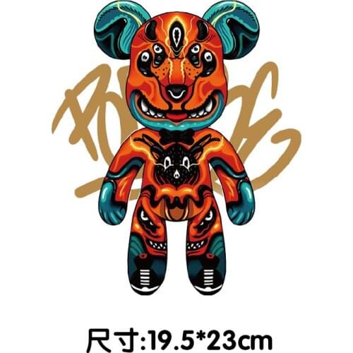 Disney Mickey Mouse Patches Cloth Paste Accessories Patches for Clothing Iron on Transfer Stick-On Eco-Friendly Appliqued