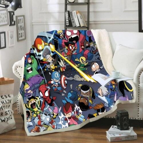 Disney Cartoon Throw Blanket Coral Fleece Blanket Polar Fleece Fabric Adult Blanket 130x150cm 150X200cm Blanket