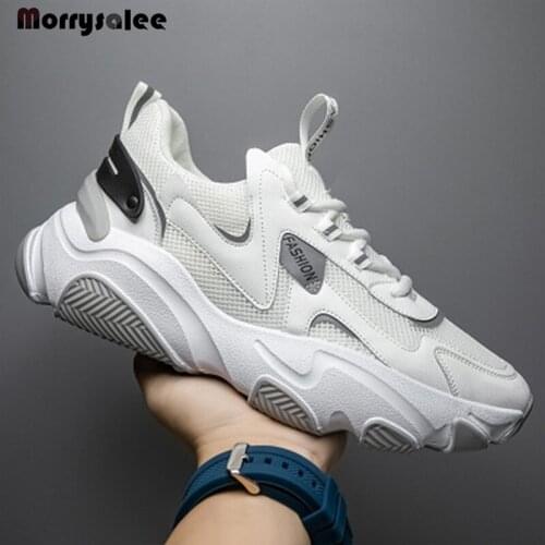 Fashion man Lightweight Sneakers Running Shoes Outdoor Sports Shoes Breathable Mesh Comfort Running Shoes Air Cushion Lace Up