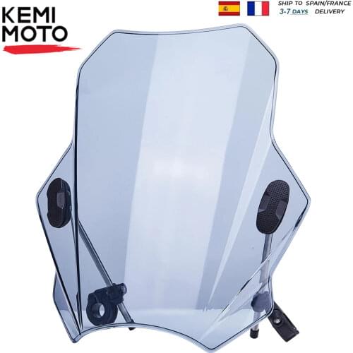Motorcycle Windscreen Windshield Universal For YAMAHA MT09 MT07 R1 R3 YS250 K 1600 GTL xl600v vfr 80 R1200RS CBF500 GN125-2F