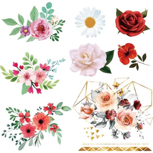 ZOTOONE DIY Custom Punk Skull Patch Thermo Stickers Tiger Iron on Transfer Patches for Clothing Applique Tactical Military E